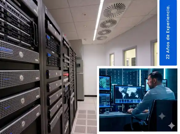 Infraestructura de servidores de HostingNet